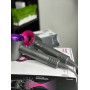 Фен  Super Hair Dryer рожевий з іонізацією та турборежимом 5 насадок (F-6)