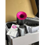 Фен  Super Hair Dryer рожевий з іонізацією та турборежимом 5 насадок (F-6)