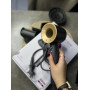 Фен Super Hair Dryer сіро-золотий з іонізацією та турборежимом 5 насадок (Y-41)