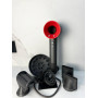 Фен  Super Hair Dryer Червоний з іонізацією та турборежимом 5 насадок (Y-1)