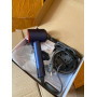 Фен  Super Hair Dryer синій з червоним з іонізацією та турборежимом 5 насадок (Y-015)