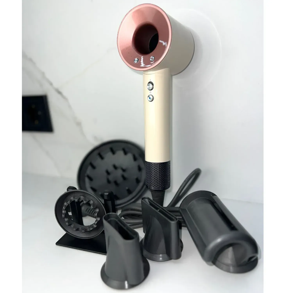 Фен для волосся Supersonic Premium 5 насадок, Pink/Rose Gold