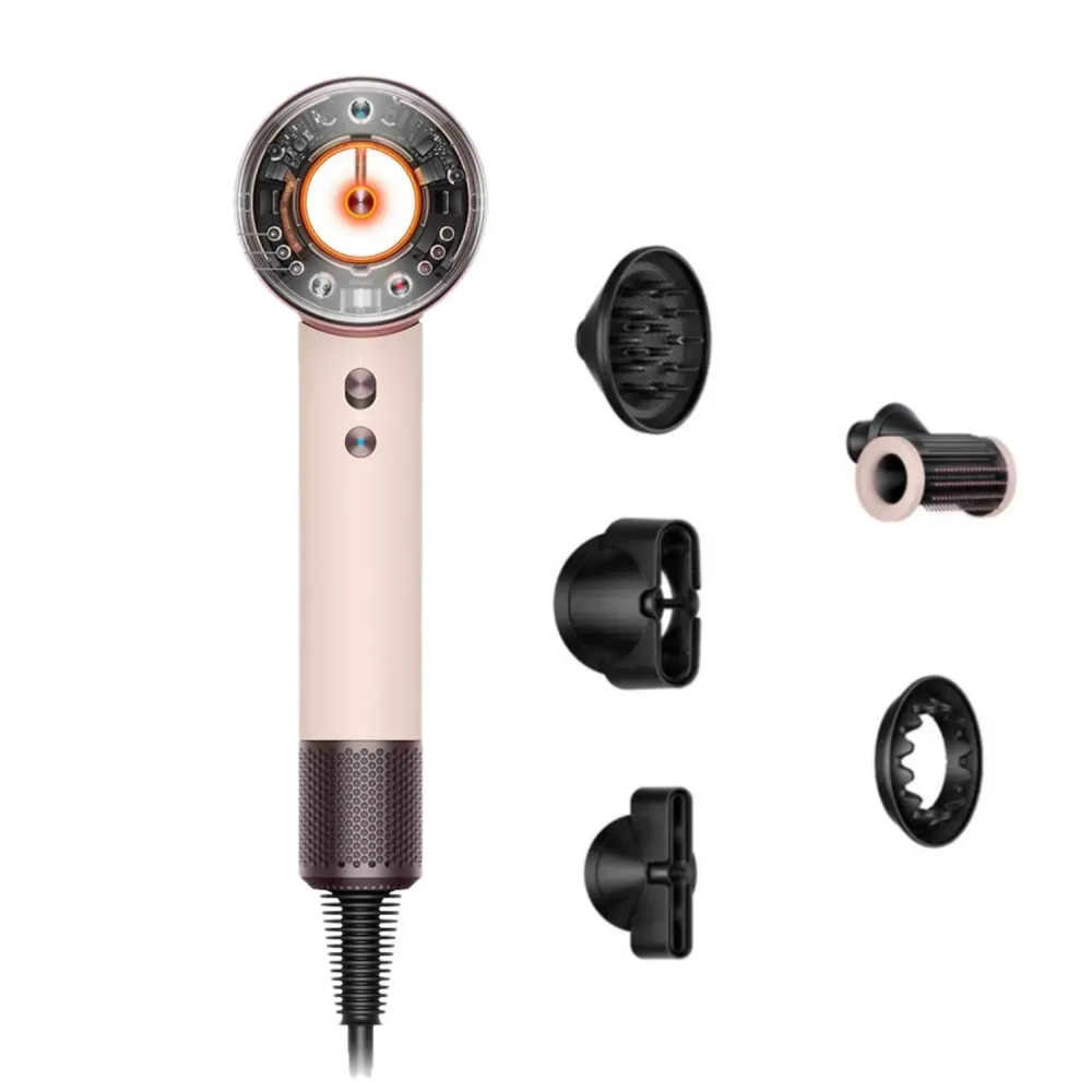 Фен для волосся Supersonic HD16 Nural Ceramic Pink/Rose Gold