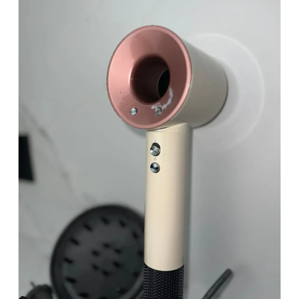 Фен для волосся Supersonic Premium 5 насадок, Pink/Rose Gold