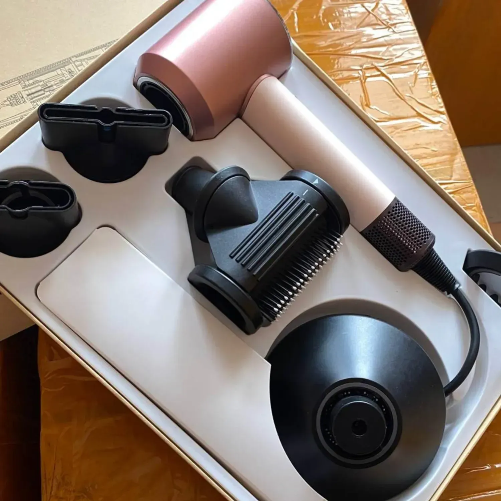 Фен для волосся Supersonic HD16 Nural Ceramic Pink/Rose Gold