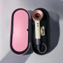 Фен для волосся зі шкіряним кейсом, Pink/Rose Gold