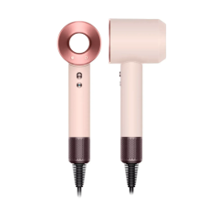 Фен для волосся зі шкіряним кейсом, Pink/Rose Gold