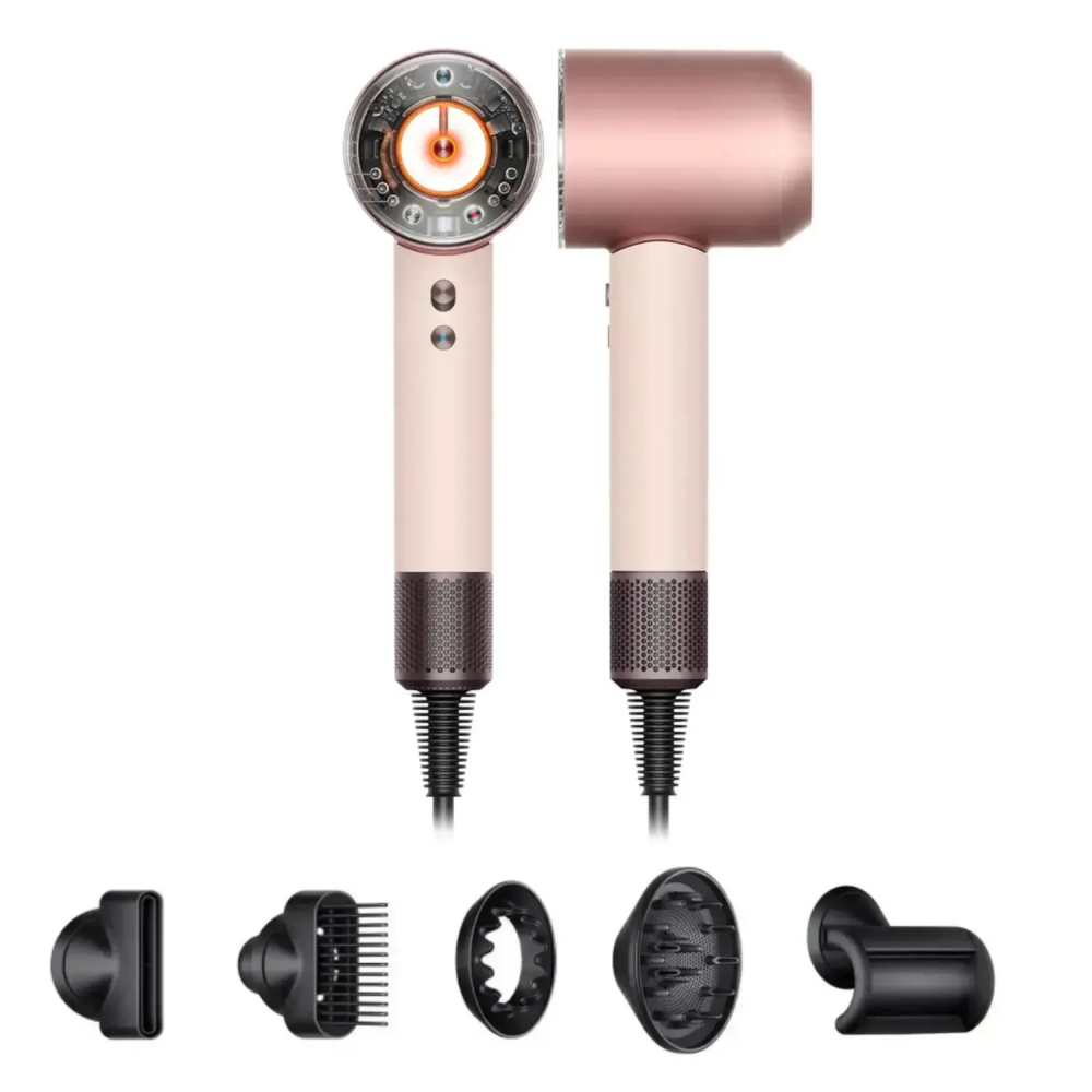 Фен для волосся Supersonic HD16 Nural Ceramic Pink/Rose Gold