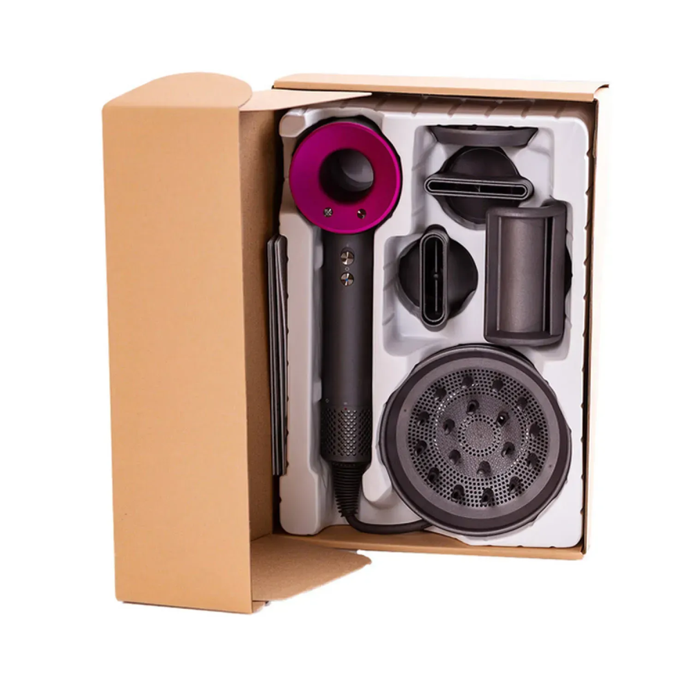 Фен для волосся Supersonic Premium 5 насадок, Fuchsia