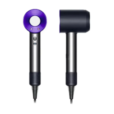 Фен для волосся Supersonic Premium 5 насадок, Black/Purple
