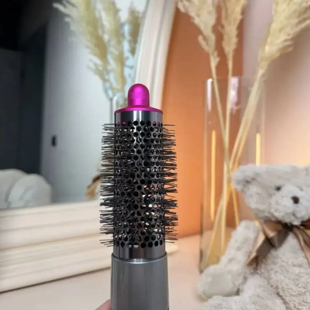 Стайлер для волосся Airwrap Complete Long 6 насадок, Fuchsia/Nickel