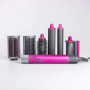 Стайлер для волосся Airwrap Complete Long 6 насадок, Fuchsia/Nickel