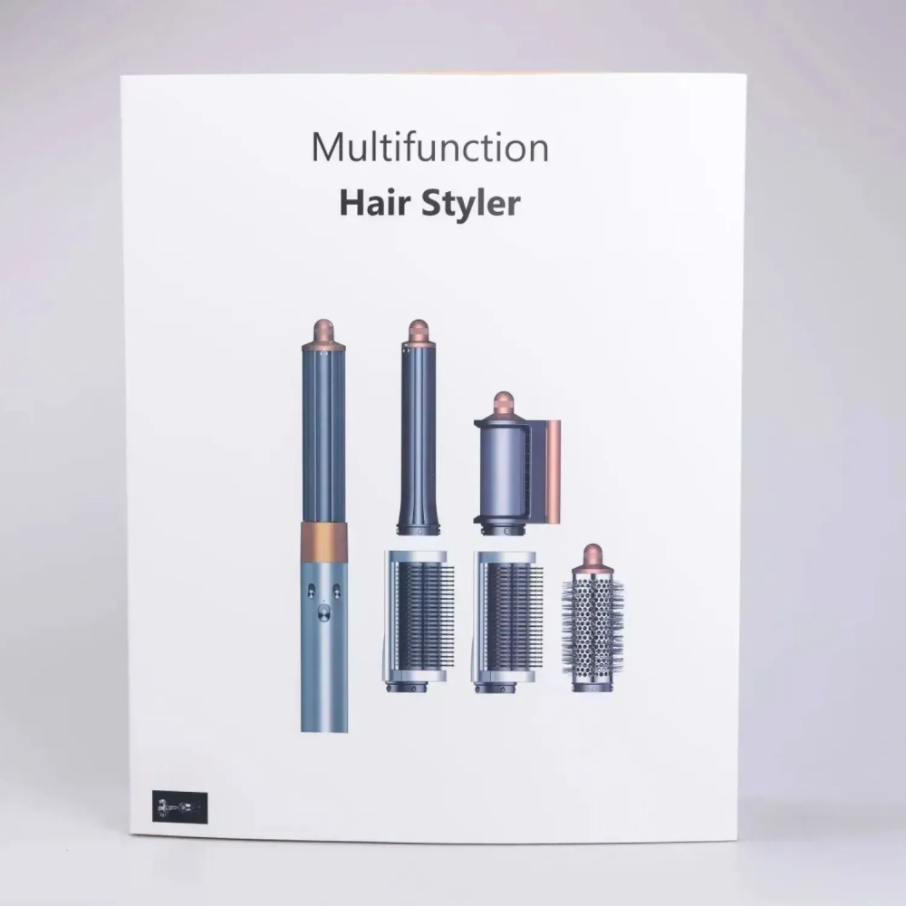 Стайлер для волосся Airwrap Complete Long 6 насадок Nickel/Copper