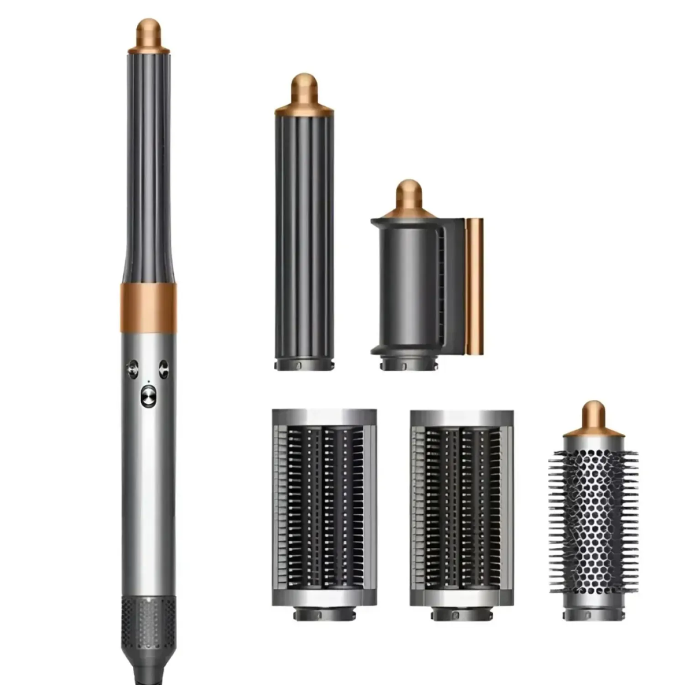 Стайлер для волосся Airwrap Complete Long 6 насадок Nickel/Copper