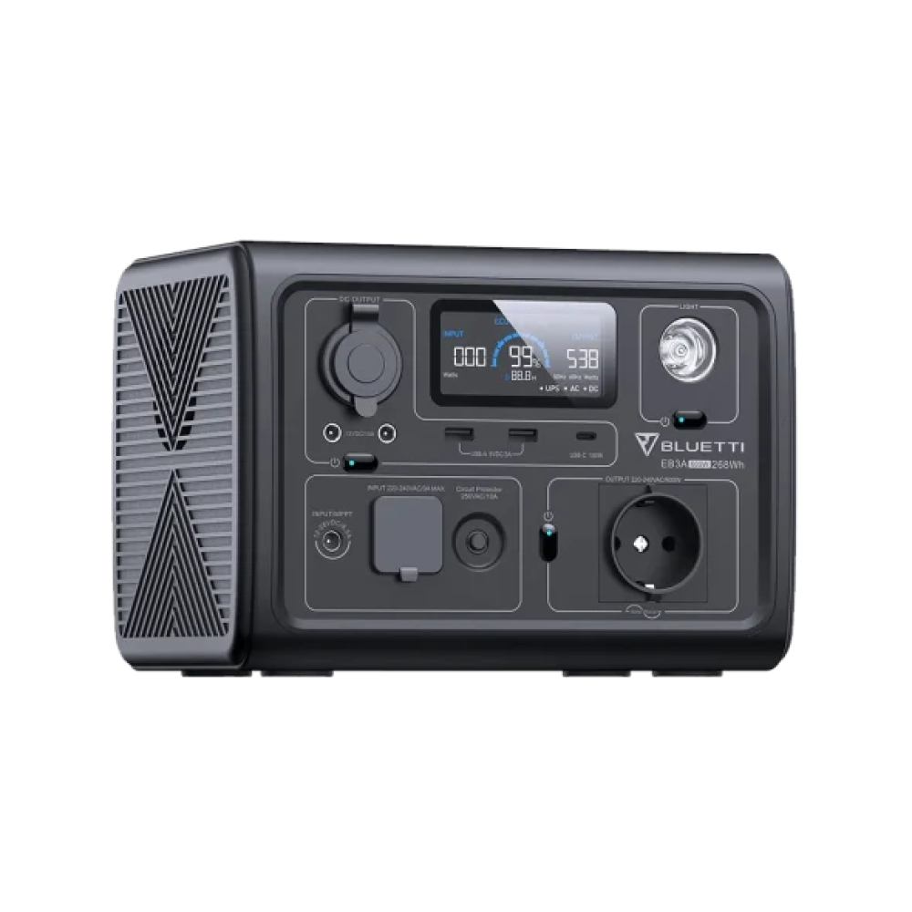 Зарядна станція BLUETTI EB3A Portable Power Station (PB930784) 600W 268Wh