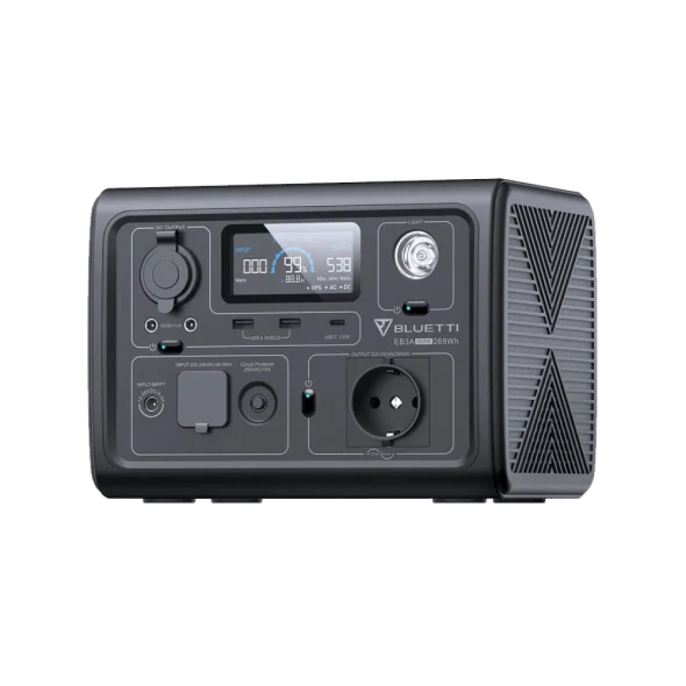 Зарядна станція BLUETTI EB3A Portable Power Station (PB930784) 600W 268Wh