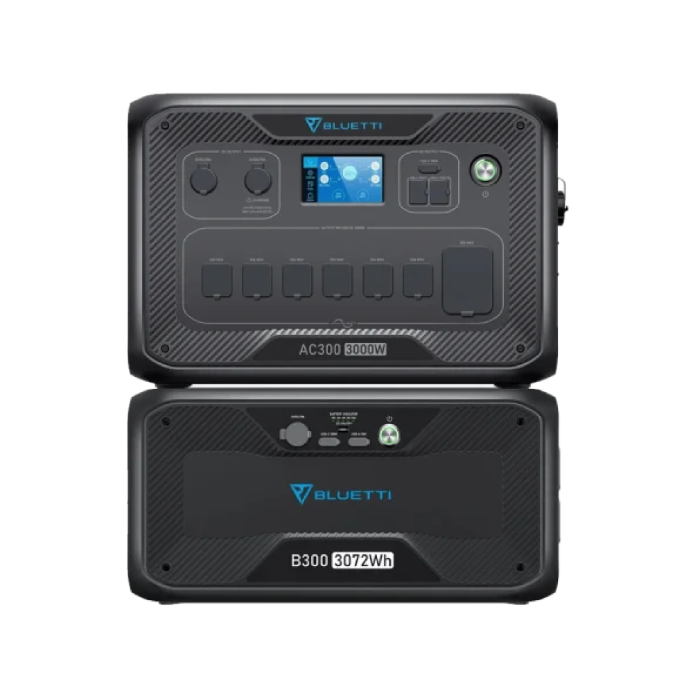 Зарядна станція BLUETTI AC300 + battery module B300 (PB930944) 3000W 3072Wh