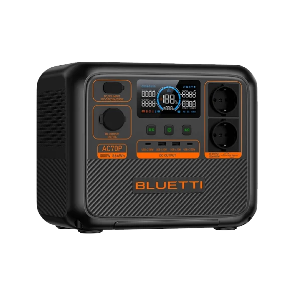 Зарядна станція BLUETTI AC70P 1000W 864Wh