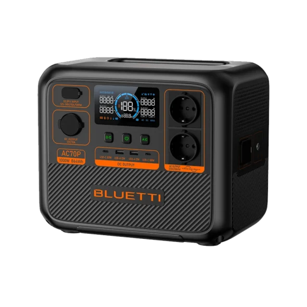 Зарядна станція BLUETTI AC70P 1000W 864Wh