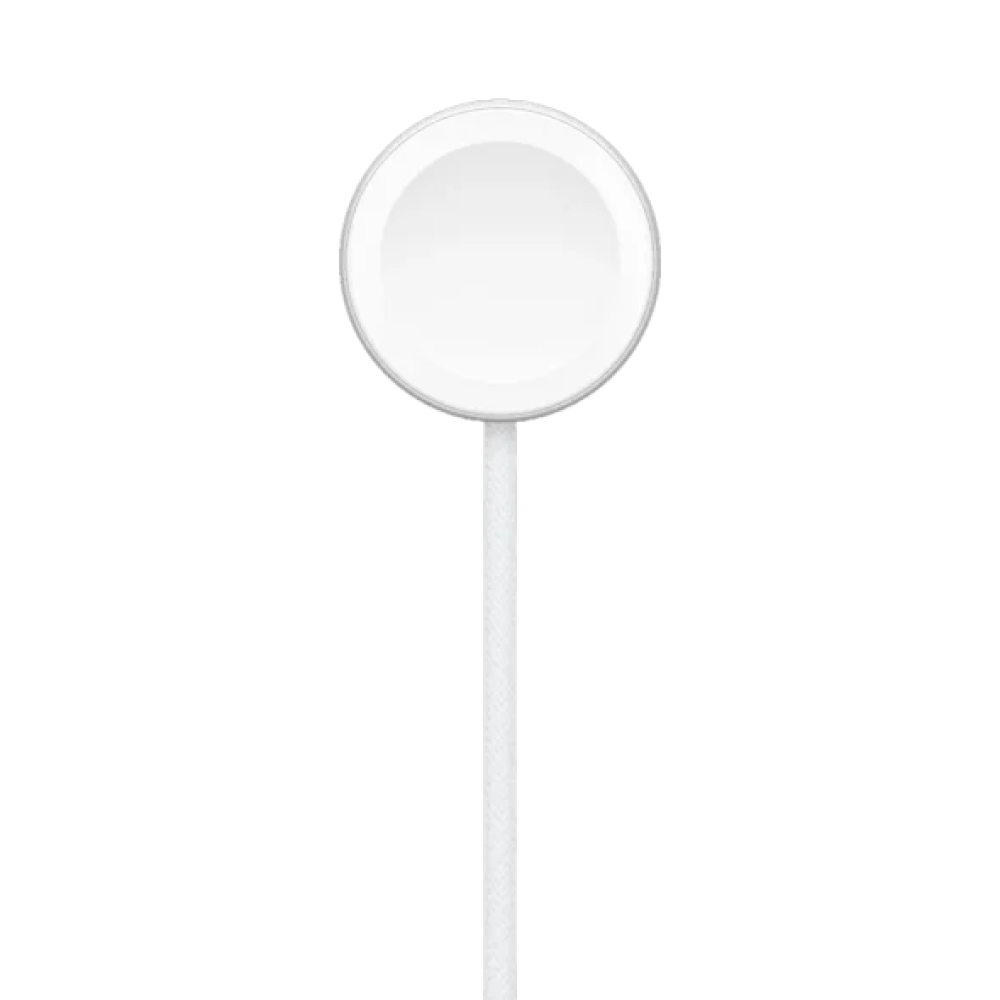 Бездротовий зарядний пристрій Apple Watch Magnetic Fast Charger to USB-C White (MLWJ3)