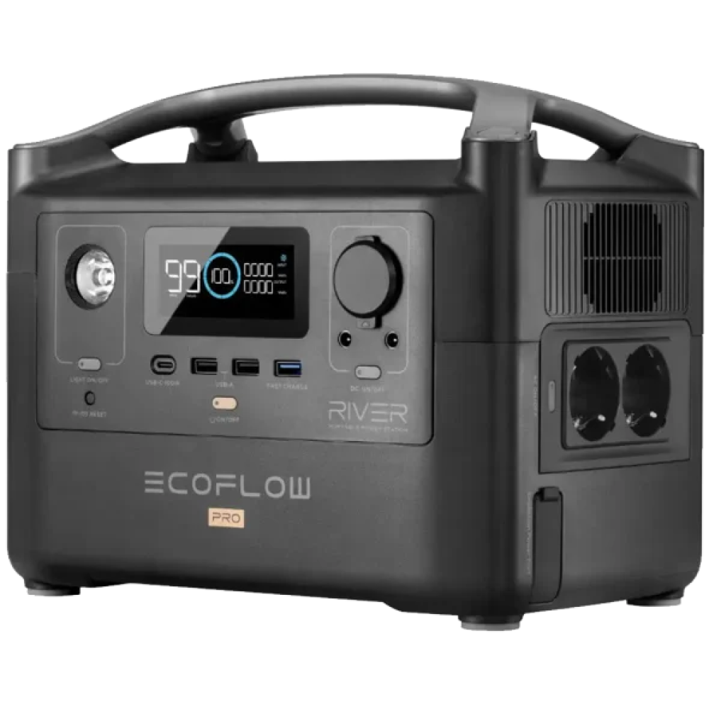 Зарядна станція EcoFlow RIVER Pro (EFRIVER600PRO-EU) 600W 720Wh