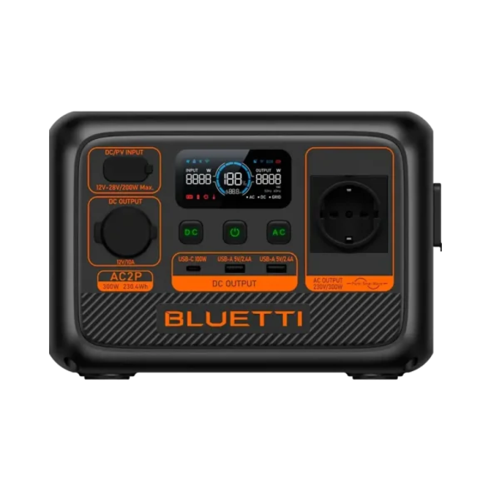 Зарядна станція BLUETTI AC2P 300W 230Wh