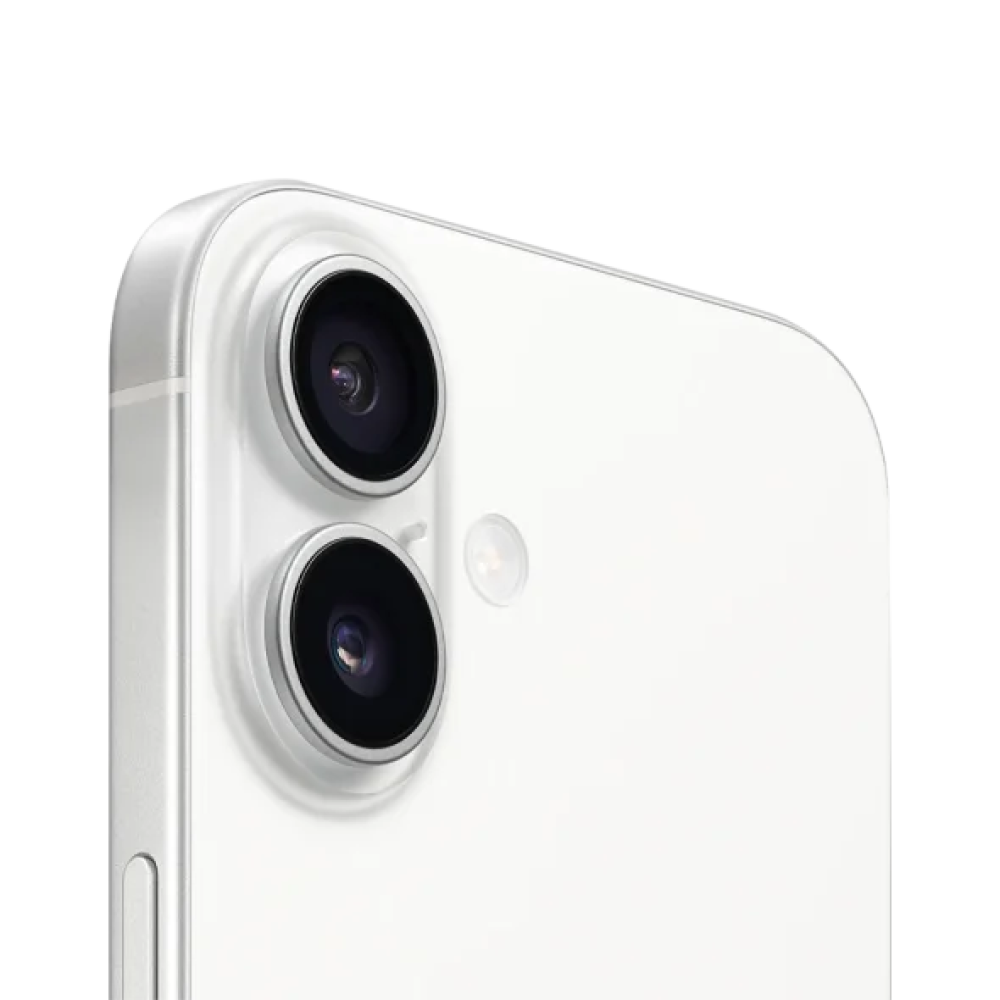 Смартфон Apple iPhone 16 128GB eSIM White (MYAQ3)