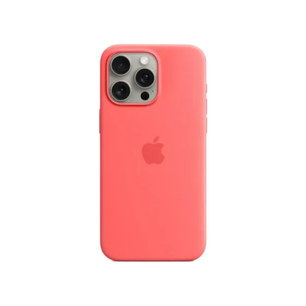 Чохол для iPhone 15 Pro Max Silicone Case with MagSafe - Guava (MT1V3)