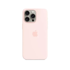 Чохол для iPhone 15 Pro Silicone Case with MagSafe - Light Pink (MT1F3)