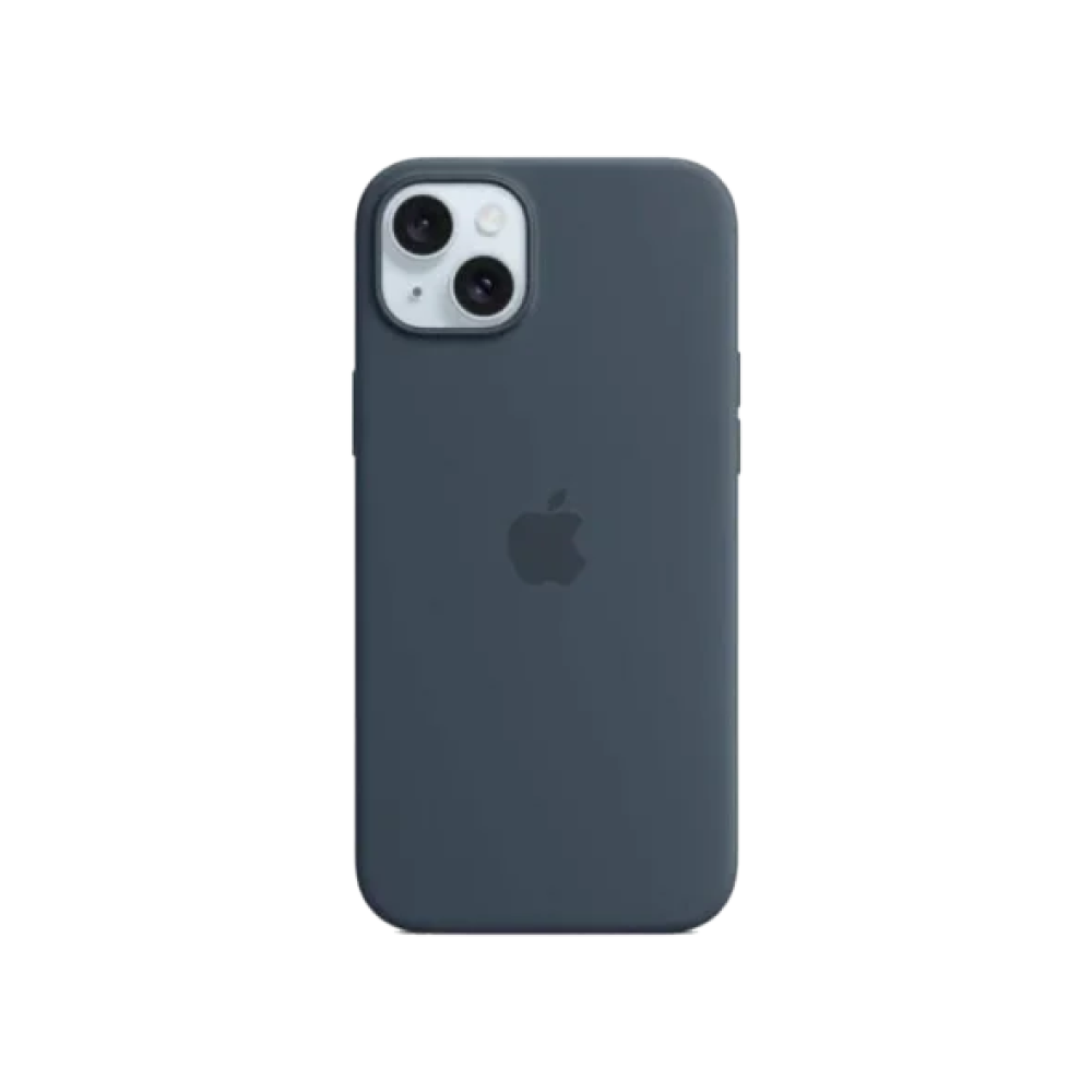 Чохол для iPhone 15 Silicone Case with MagSafe - Storm Blue (MT0N3)