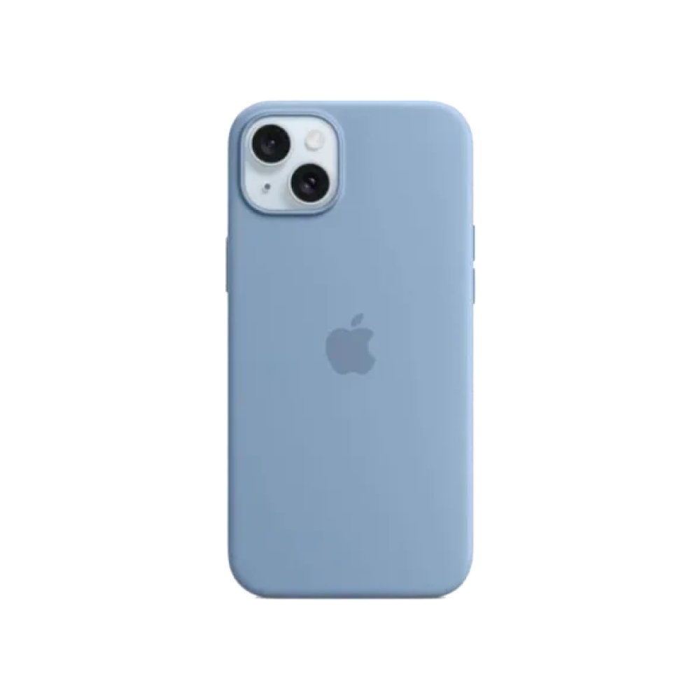 Чохол для iPhone 15 Silicone Case with MagSafe - Winter Blue (MT0Y3, MT0Y3ZM/A)
