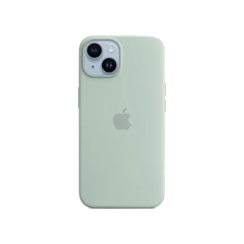Чохол для смартфона Apple iPhone 14 Plus Silicone Case with MagSafe - Succulent (MPTC3)