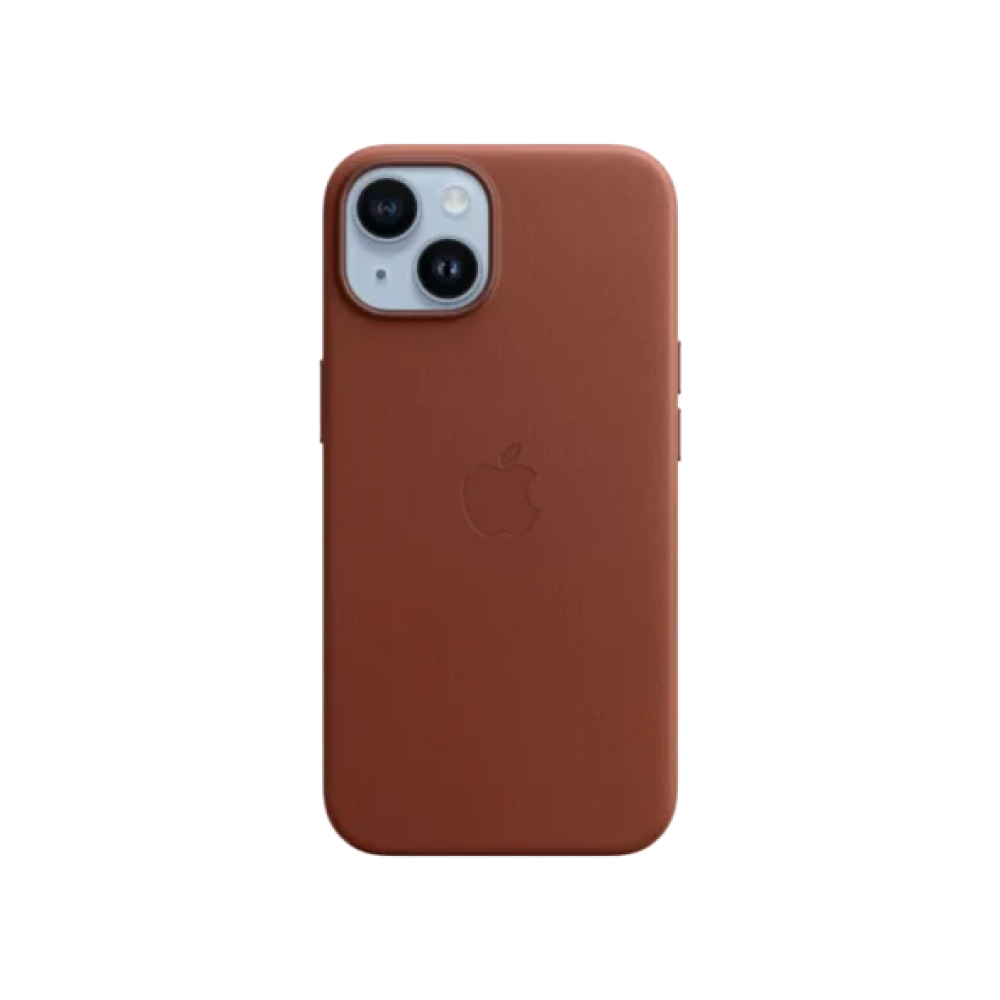 Чохол для смартфона Apple iPhone 14 Leather Case with MagSafe - Umber (MPP73)