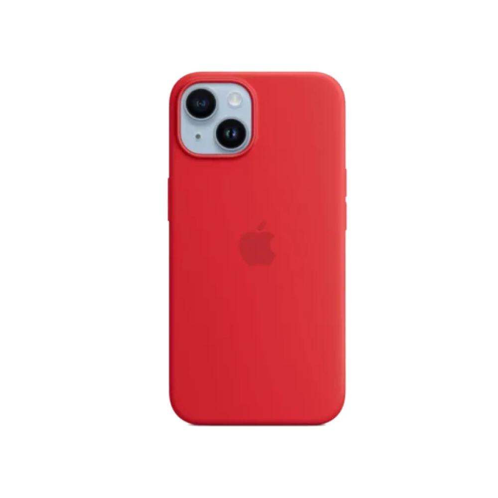 Чохол для смартфона Apple iPhone 14 Silicone Case with MagSafe - (PRODUCT)RED (MPRW3)