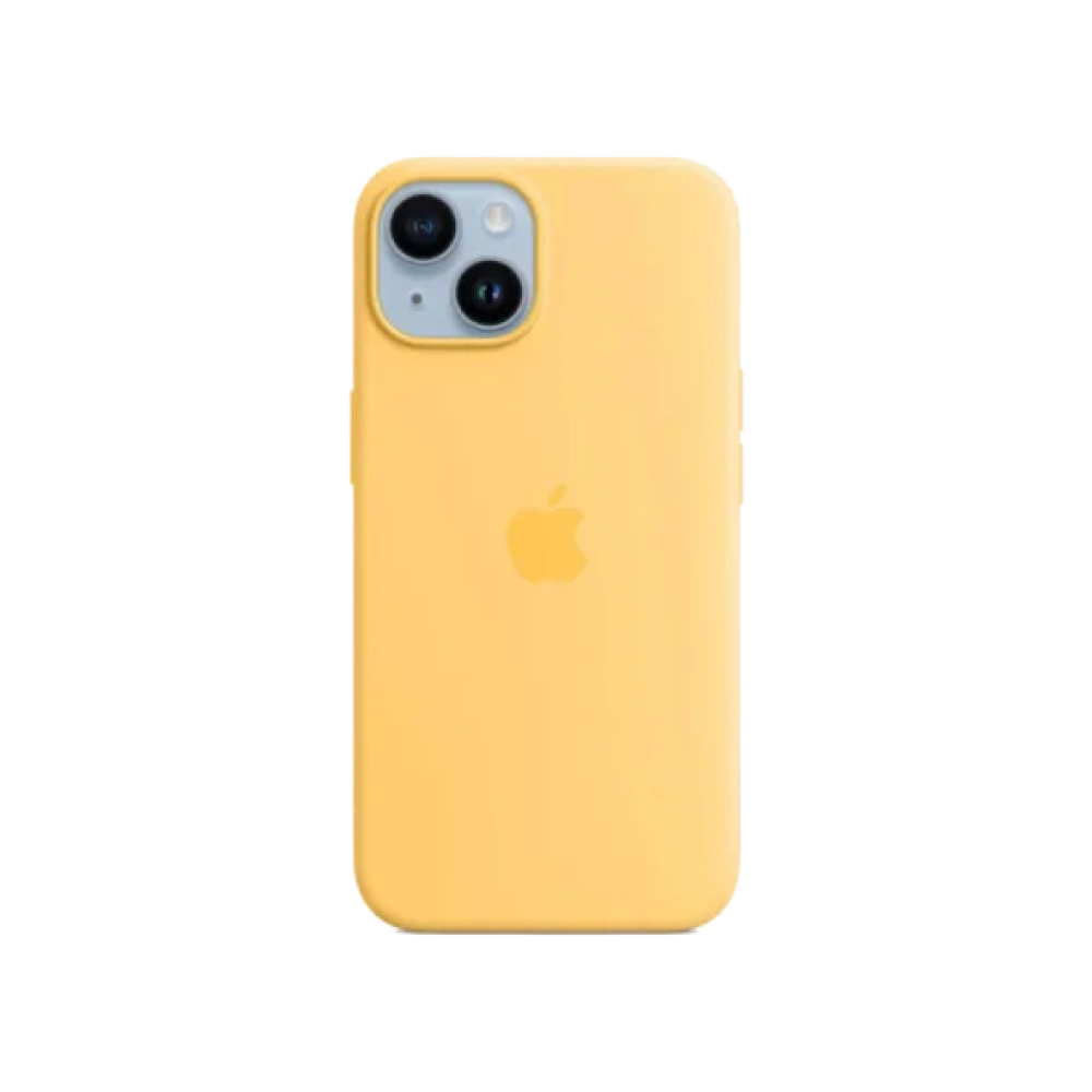 Чохол для смартфона Apple iPhone 14 Silicone Case with MagSafe - Sunglow (MPT23)