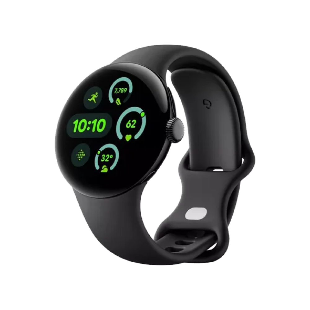 Смарт-годинник Google Pixel Watch 3 41 mm Wi-Fi Matte Black Aluminum Case/Obsidian Active Band