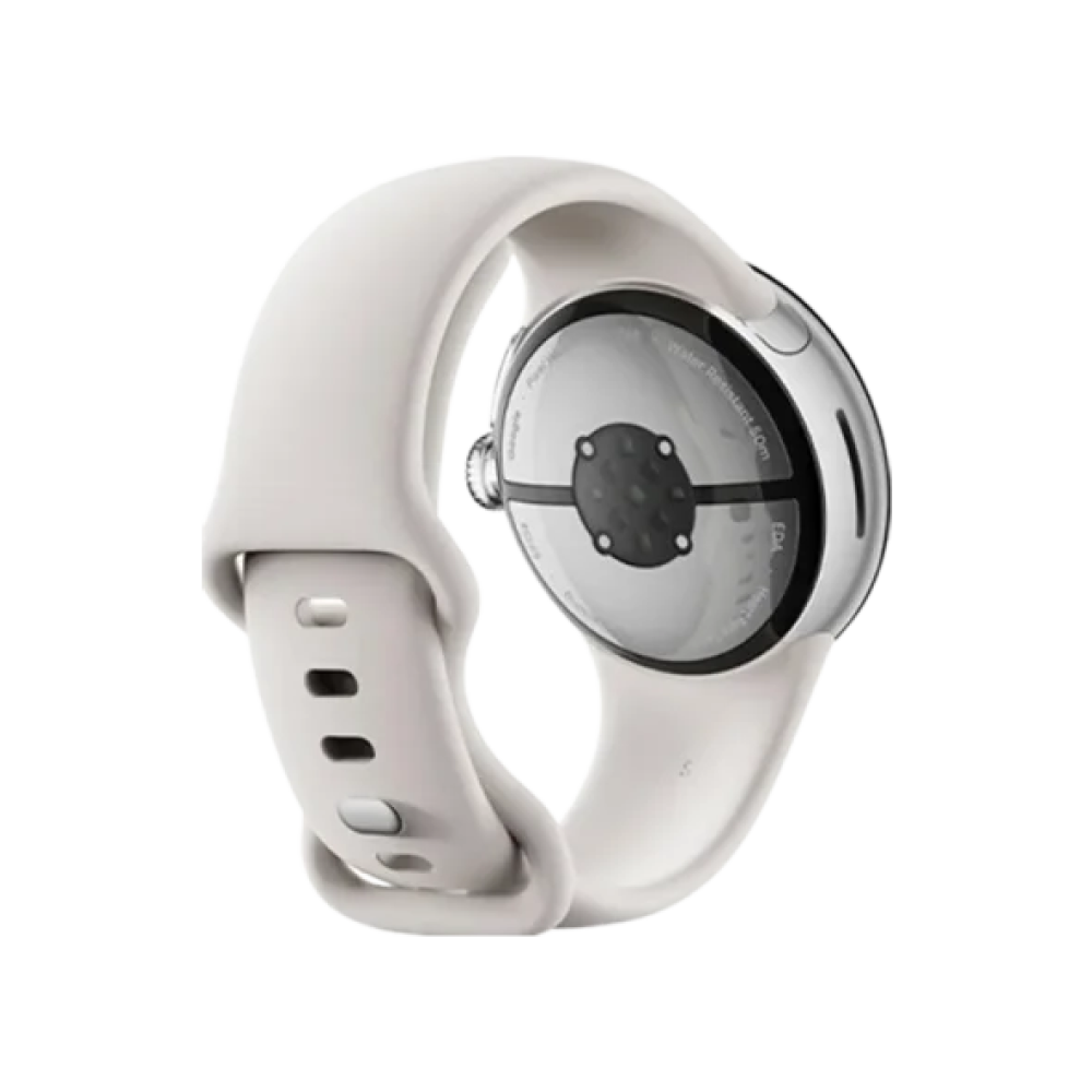 Смарт-годинник Google Pixel Watch 3 45 mm Wi-Fi Polished Silver Aluminum Case/Porcelain Active Band