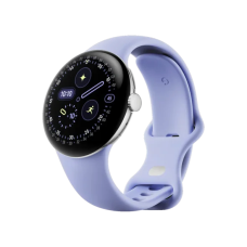 Смарт-годинник Google Pixel Watch 4 41mm LTE Polished Silver Aluminum case / Iris Active Band