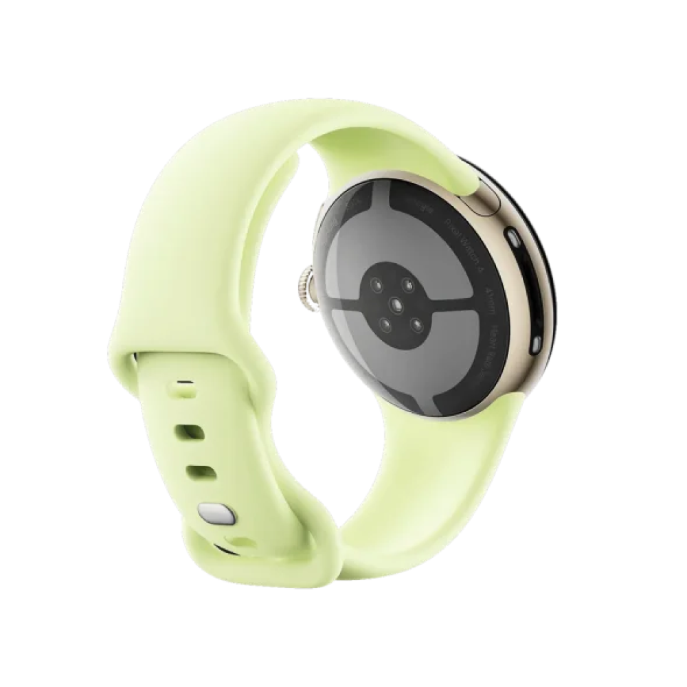 Смарт-годинник Google Pixel Watch 4 41mm Wi-Fi Champagne Gold Aluminum case / Lemongrass Active Band