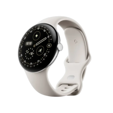 Смарт-годинник Google Pixel Watch 4 41mm LTE Polished Silver Aluminum case / Porcelain Active Band