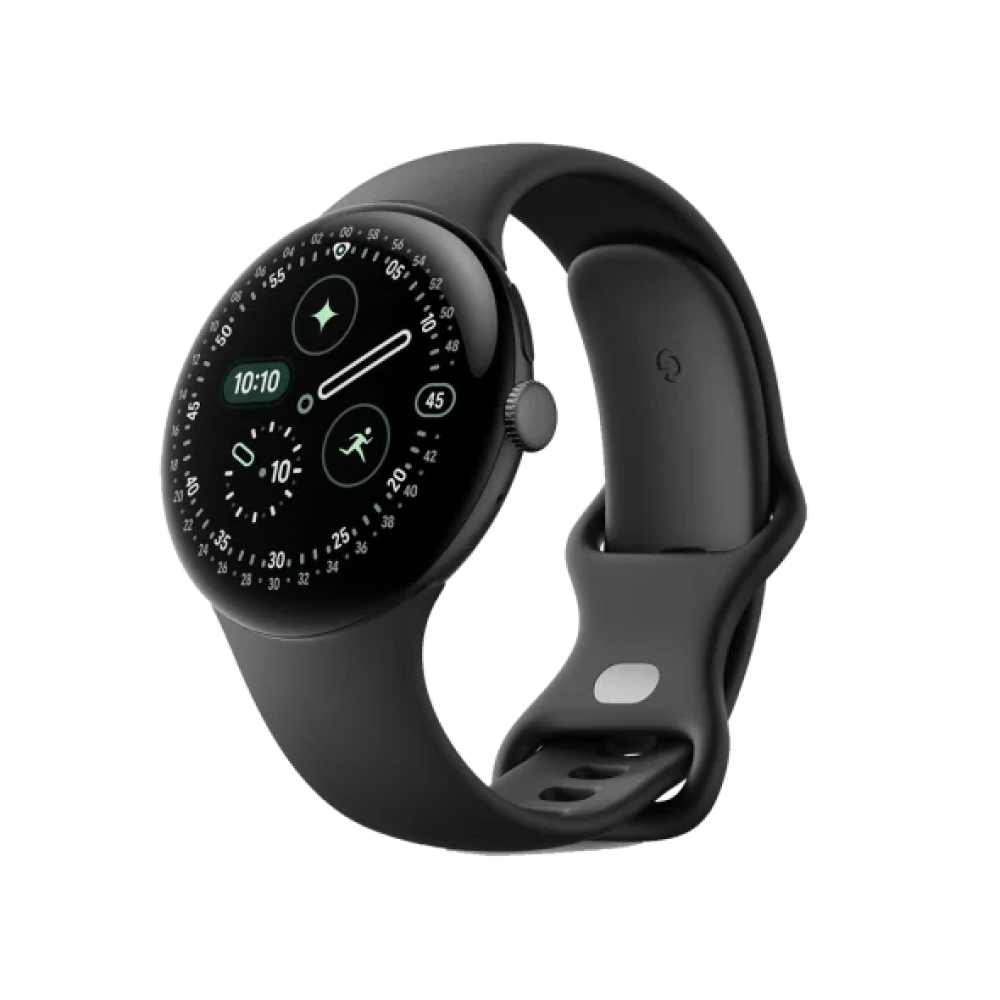 Смарт-годинник Google Pixel Watch 4 41mm Wi-Fi Matte Black Aluminum case / Obsidian Active Band