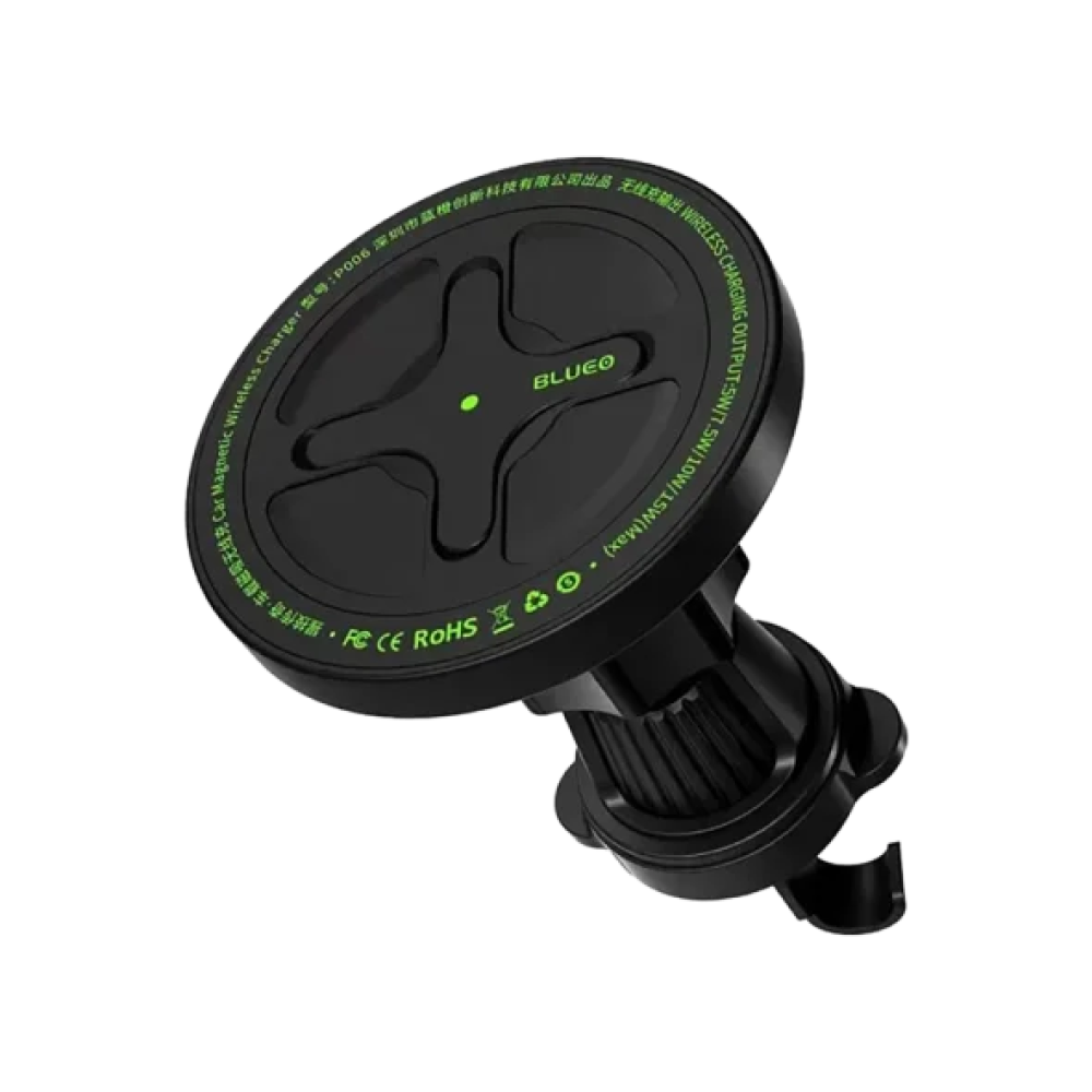 Автомобільний тримач Blueo (BC5955) Ape Legend with MagSafe 15W Black