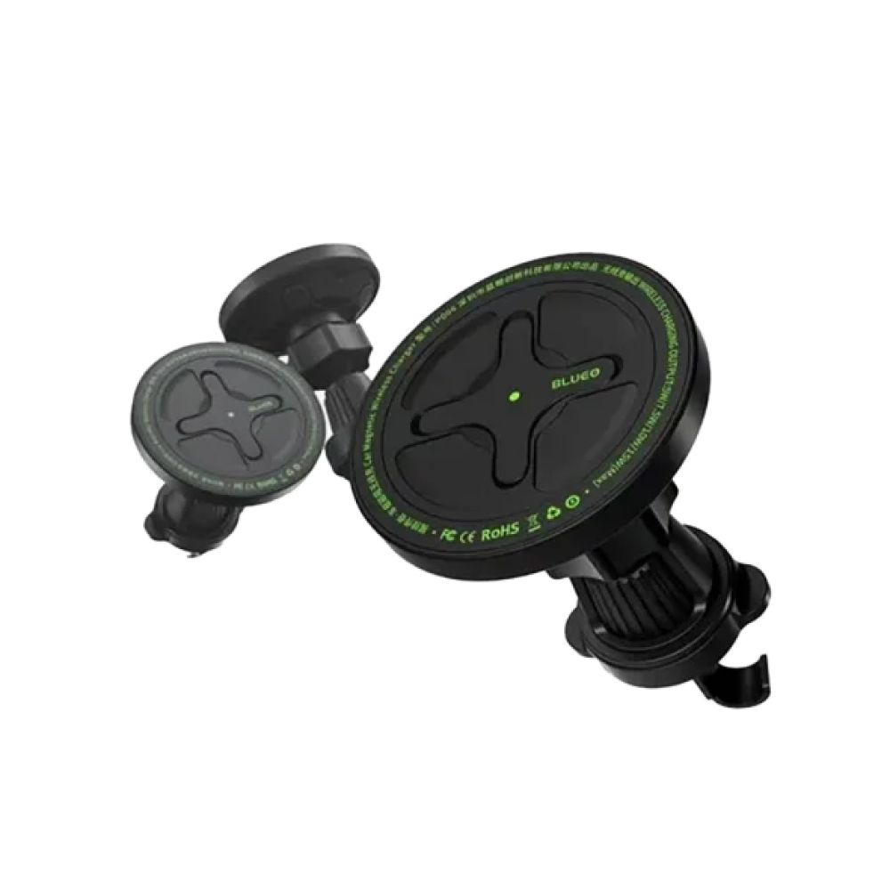 Автомобільний тримач Blueo (BC5955) Ape Legend with MagSafe 15W Black