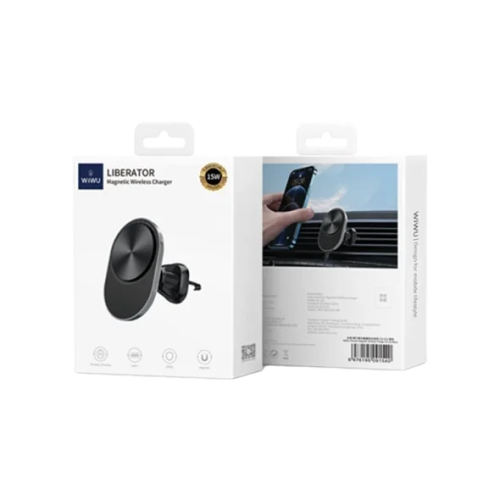 Автомобільний тримач Wiwu (CH-312) with MagSafe 15W