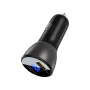 Автомобільний Зарядний Пристрій Apple iPhone/iPad AceFast B6 USB + USB-C 63w Black