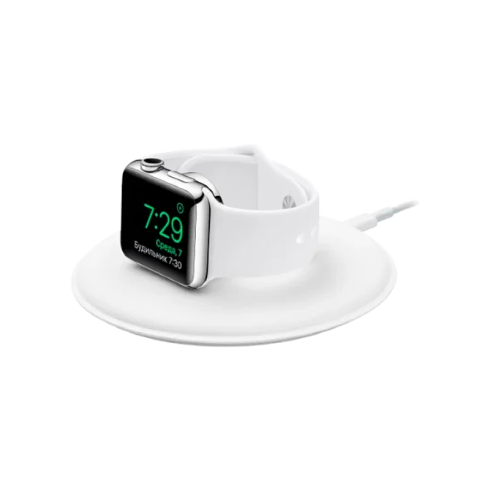 Бездротовий зарядний пристрій для смарт-годинників Apple Watch Magnetic Charging Dock (MLDW2, MU9F2)