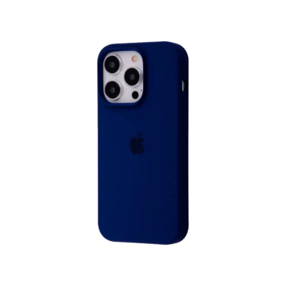 Чохол для Apple iPhone 14 Pro Max Silicone Case Deep navy Copy
