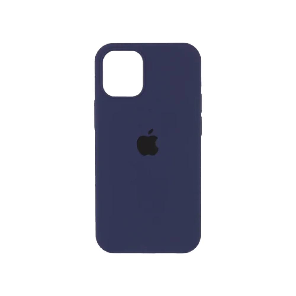 Чохол для Apple iPhone 14 Pro Max Silicone Case Frosted with Magsafe Dark blue/темно-синій Copy