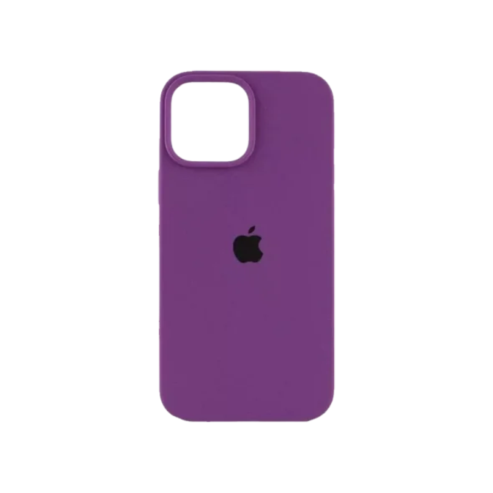 Чохол для Apple iPhone 14 Pro Max Silicone Case Frosted with Magsafe Purple/фіолетовий Copy