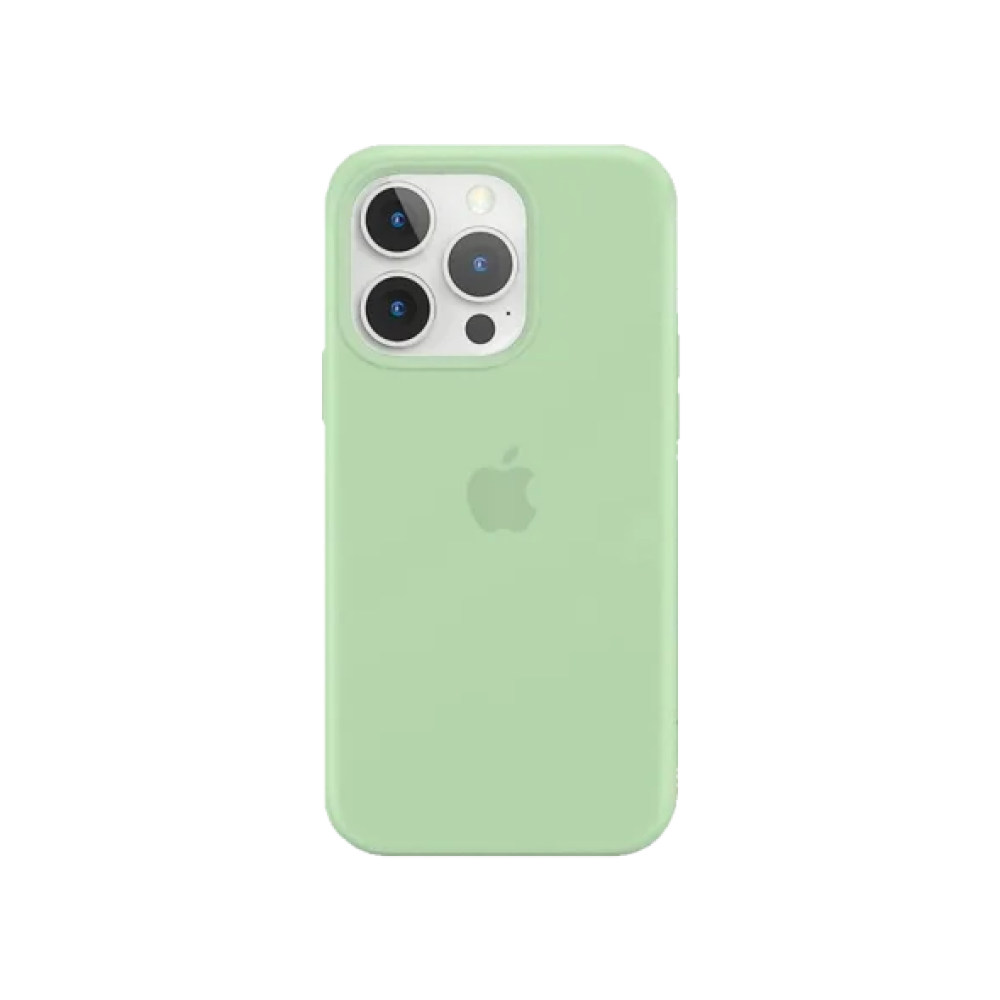 Чохол для Apple iPhone 14 Pro Max Silicone Case Pistachio/фісташковий Copy